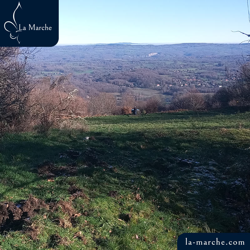Puy de Gaudy pointde vue sur l'est
