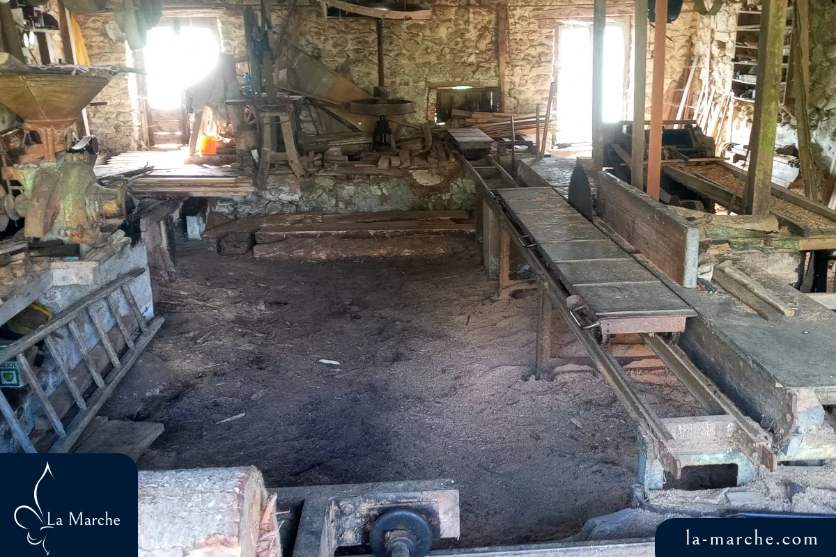L'atelier complet de la scierie