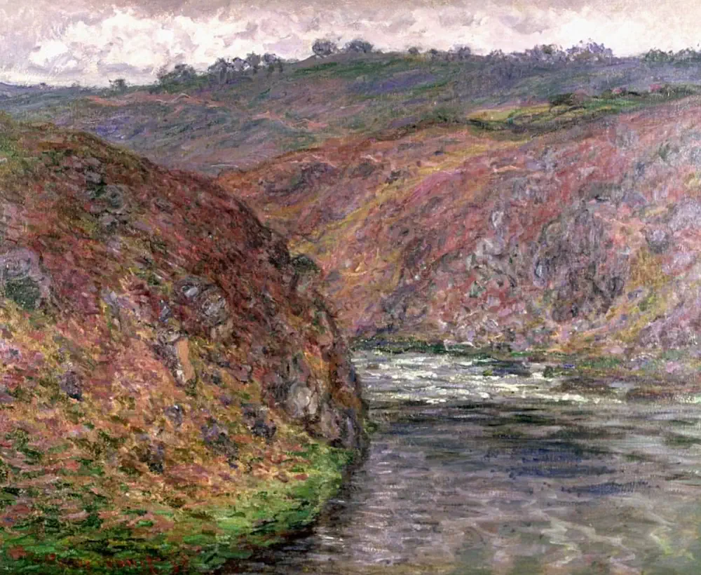 Vallée de la Creuse, jour gris