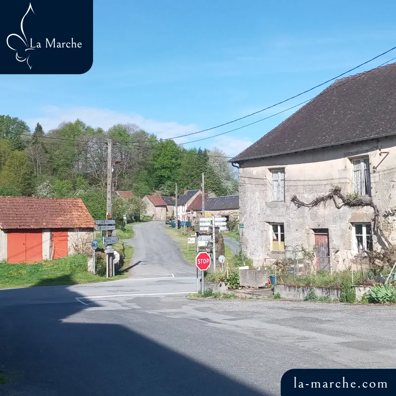 place du village de Mourioux