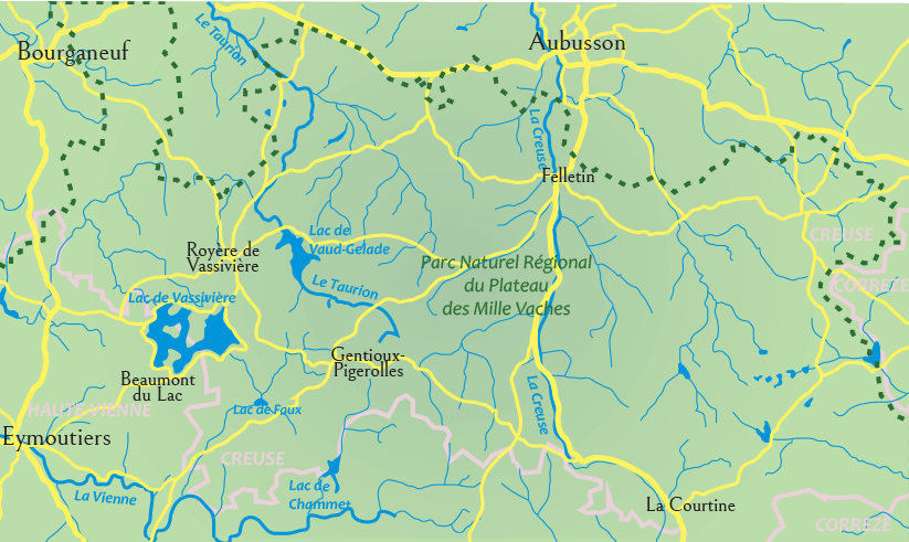 Plateau des Mille Vaches